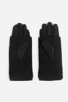 Guantes combinados negro