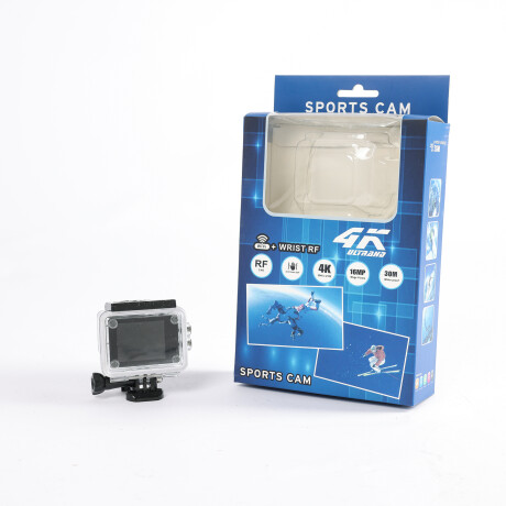 CAMARA SUMERGIBLE SPORT 4K ULTRA HD RESISTENTE CON SOPORTE Y ESTUCHE CAMARA SUMERGIBLE SPORT 4K ULTRA HD RESISTENTE CON SOPORTE Y ESTUCHE