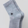 Medias The Everyday Quarter Crew Sock Unisex Classic Grey Heather