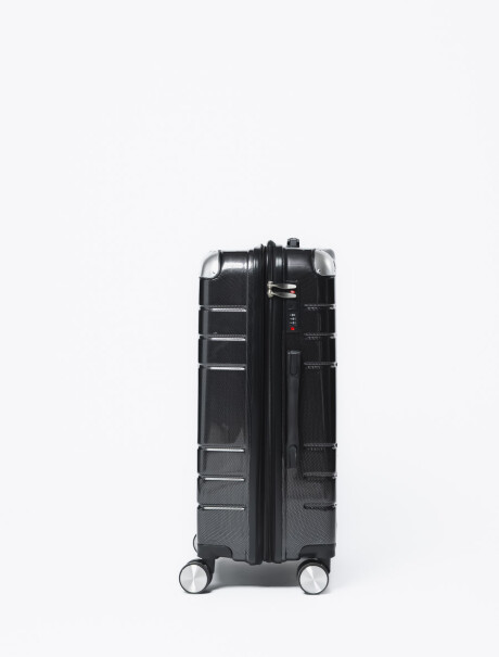 Valija Nomade Silver 24 Pulgadas Negro