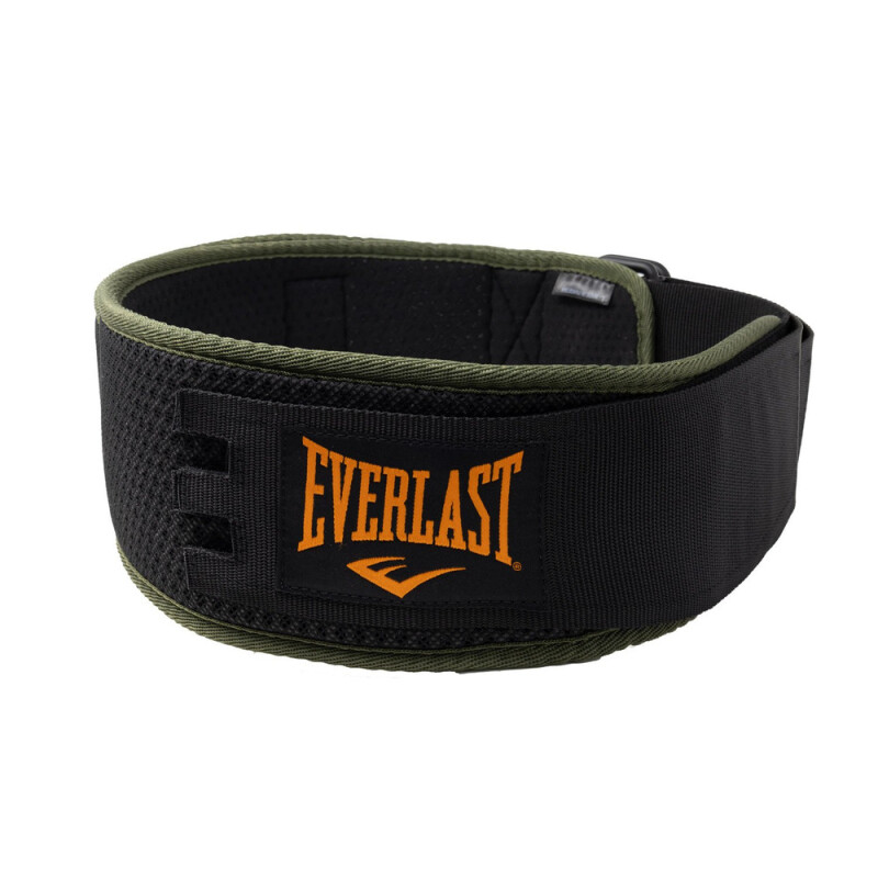 CINTURON DE PESAS EVERLAST GREATNESS BK/GN BLACK/GREEN