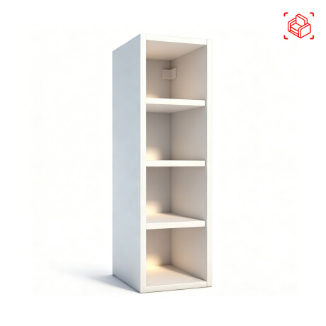 BOTELLERO DE COCINA 20 CM MDP BLANCO LUX