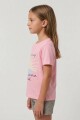 Remera m/c estampada Wake Me Up ROSA