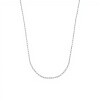 Cadena Force redonda-Plata 925-Sin Piedra-CD3486 sinpiedra