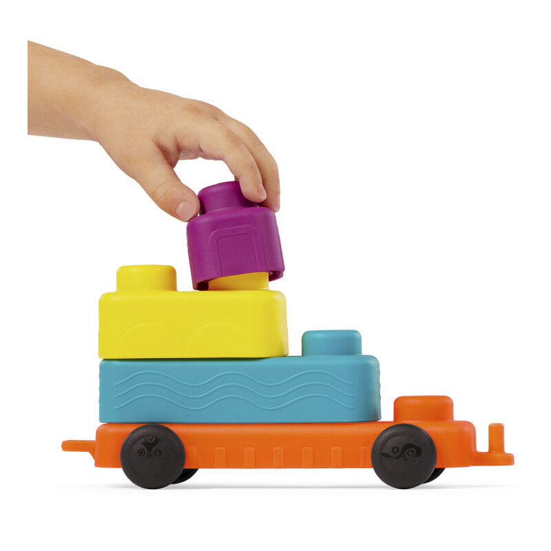 Bloques de construcción blandos para bebés B. Toys Bloques de construcción blandos para bebés B. Toys