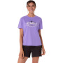 Polo Running Fujitrail Logo SS Top Mujer Amethyst