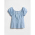 SS HNLY DNM TOP - LT LIGHT WASH