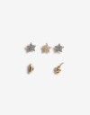 Prendedor Strass Set De Pines Argentina - Dorado