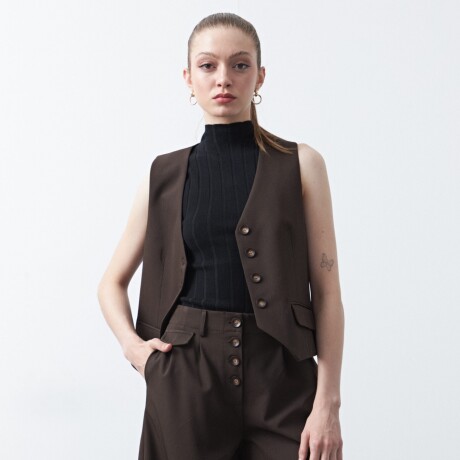 PANTALON NIA Chocolate