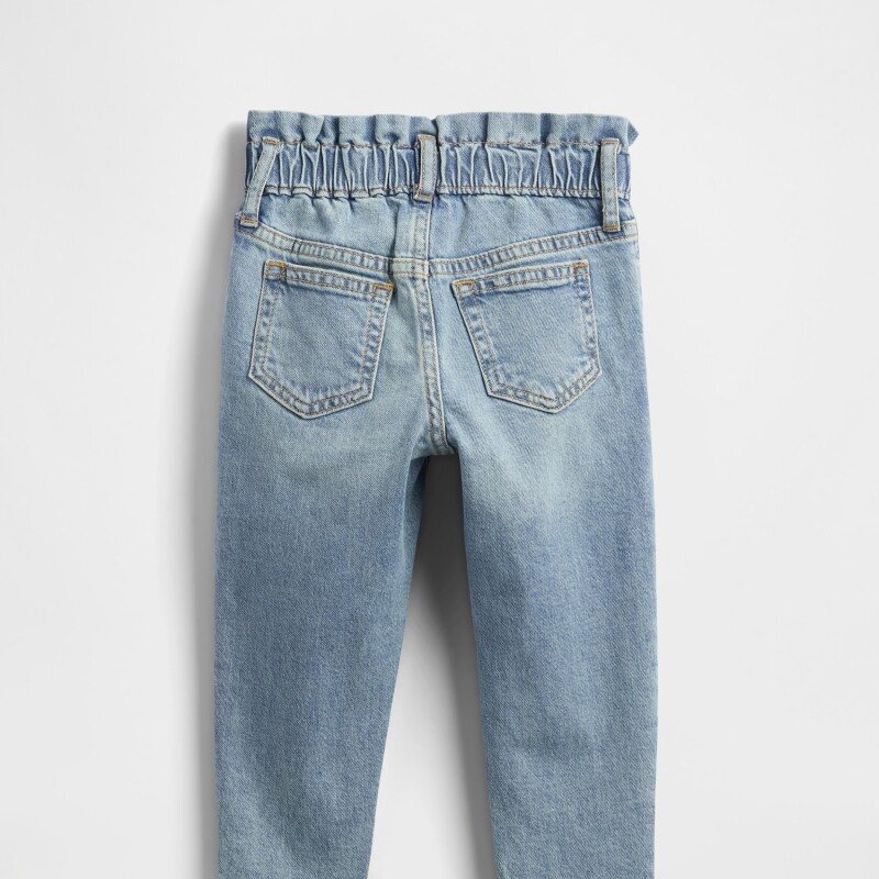 MOM RUFL- MED MEDIUM WASH
