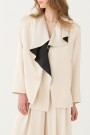 BLAZER SATINADO Marfil