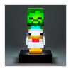Lámpara Minecraft Chicken Jockey Lámpara Minecraft Chicken Jockey