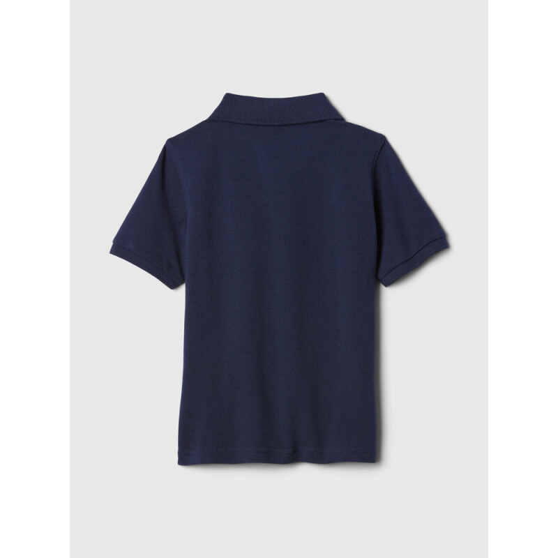 V-IE PIQUE POLO TAPESTRY NAVY