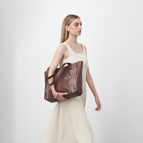 CARTERA PRATT Chocolate