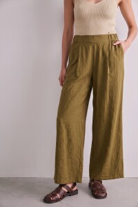 Pantalón Wide Leg Safari