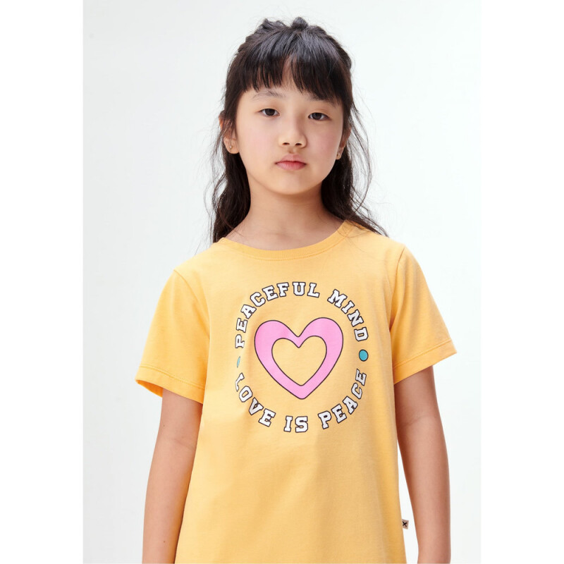 BLUSA MM FEM LARANJA CLARO