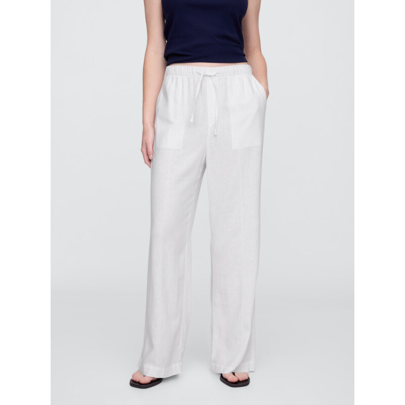 V-LINEN PULL ON WL OPTIC WHITE V6