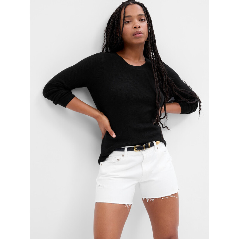 V-BELLA CREW PO SLD TRUE BLACK