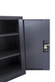 Armario Metalico Archivador Mediano Grafito Armario Metalico Archivador Mediano Grafito