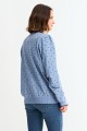 Sweater corazones CELESTE