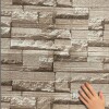 Placa Autoadhesiva Revestimiento Pared pack 10 Un Piedra Oscura