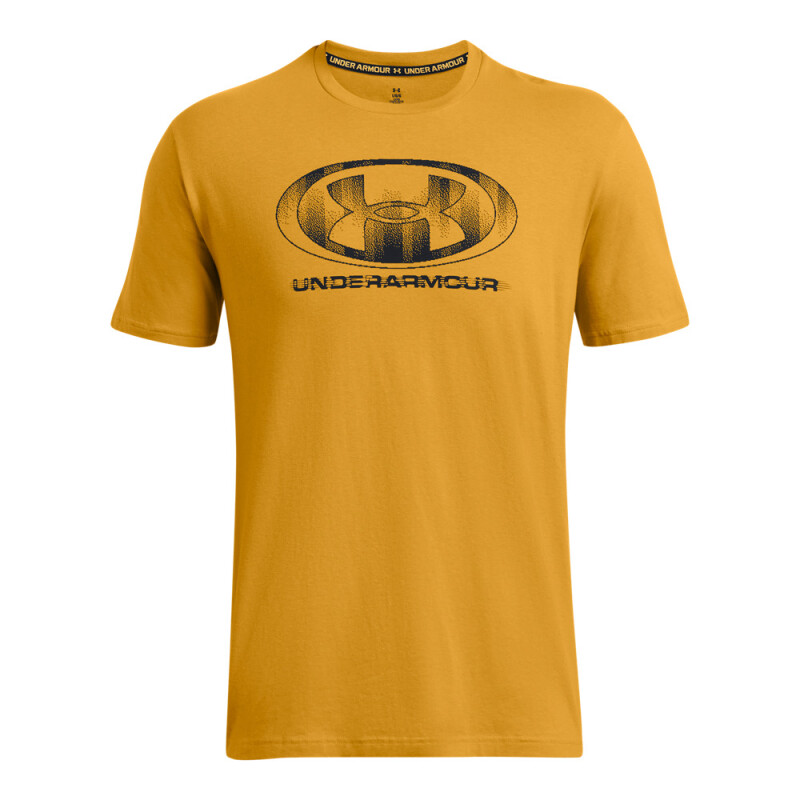 UA M GLITCH LOGO 60/40S SS-YLW YLW-711