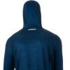 Remera Buzo Shimano Con Filtro Uv Manga Larga Capucha y Cuello Azul
