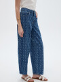 Pantalon Sisal Azul Medio