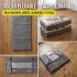 Bolsa Organizador Guarda Ropa Almacenamiento Manta Acolchado IMBACK Color Gris Bolsa Organizador Guarda Ropa Almacenamiento Manta Acolchado IMBACK Color Gris