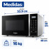 Microondas Whirlpool Con Grill 30 L Wmg30sz MICROONDAS WHIRLPOOL 30LT WMG30SZ