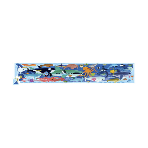 Puzzle Crocodile Creek 60 Piezas 30 x 182 cm Oceano