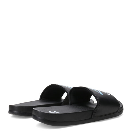 Sandalia de Hombre Umbro Pro Foam Negro - Celeste