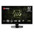 Monitor Gamer Msi Mag 321upd E14 32" Dual Mode 4k 144 Hz / Full Hd 288 Hz MONITOR MSI MAG321 UPD E14 32" NEGRO