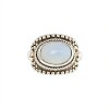 Anillo Oval-Plata 925-Piedra Luna-AN3091 conpiedra