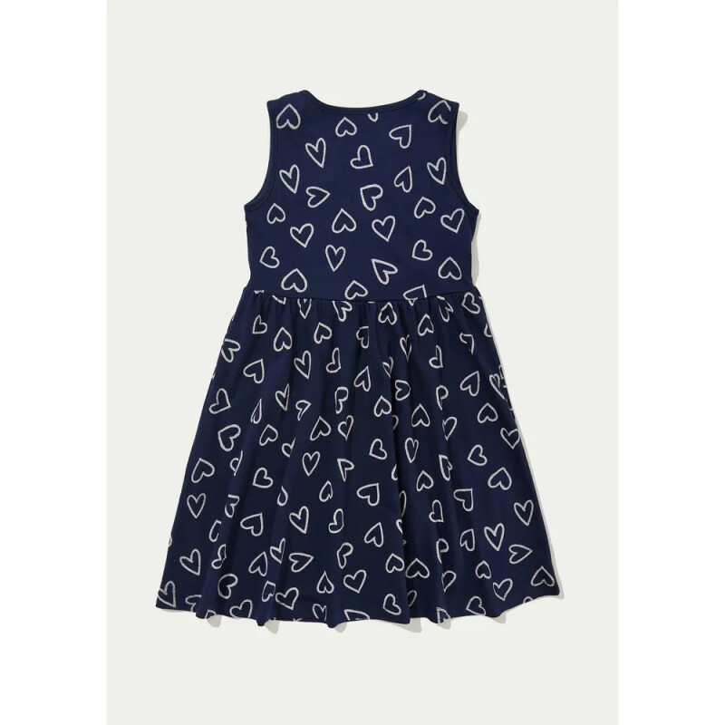 VESTIDO FEM AZUL ESCURO