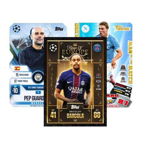 Topps Match AttaX Extra - Starter Pack 2025/26 - 26 tarjetas Topps Match AttaX Extra - Starter Pack 2025/26 - 26 tarjetas