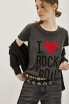Remera Heartbreaker Gris Oscuro