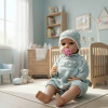 Bebote reborn realista con accesorios 48cms Bebote reborn realista con accesorios 48cms
