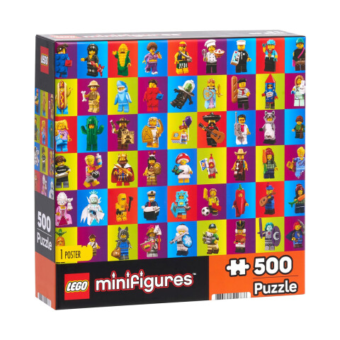 Puzzle LEGO Minifiguras 500 Piezas MOSAICO 51316