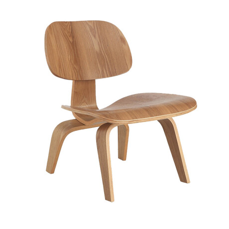 BUTACA LCW MADERA NATURAL-BEIGE ESTILO EAMES FRESNO