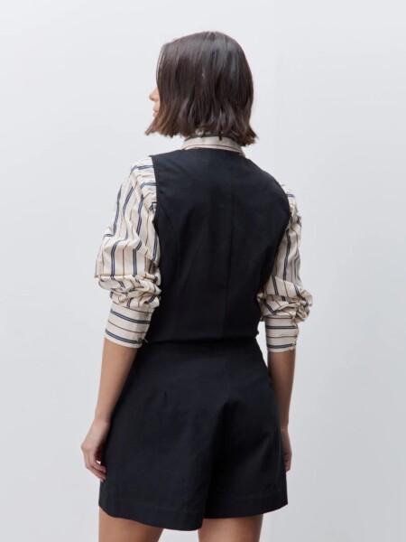 SHORT D.CASSIN SOLI NEGRO