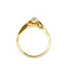 Anillo Solitario-Oro bajo-Perla-AN8165 conperla