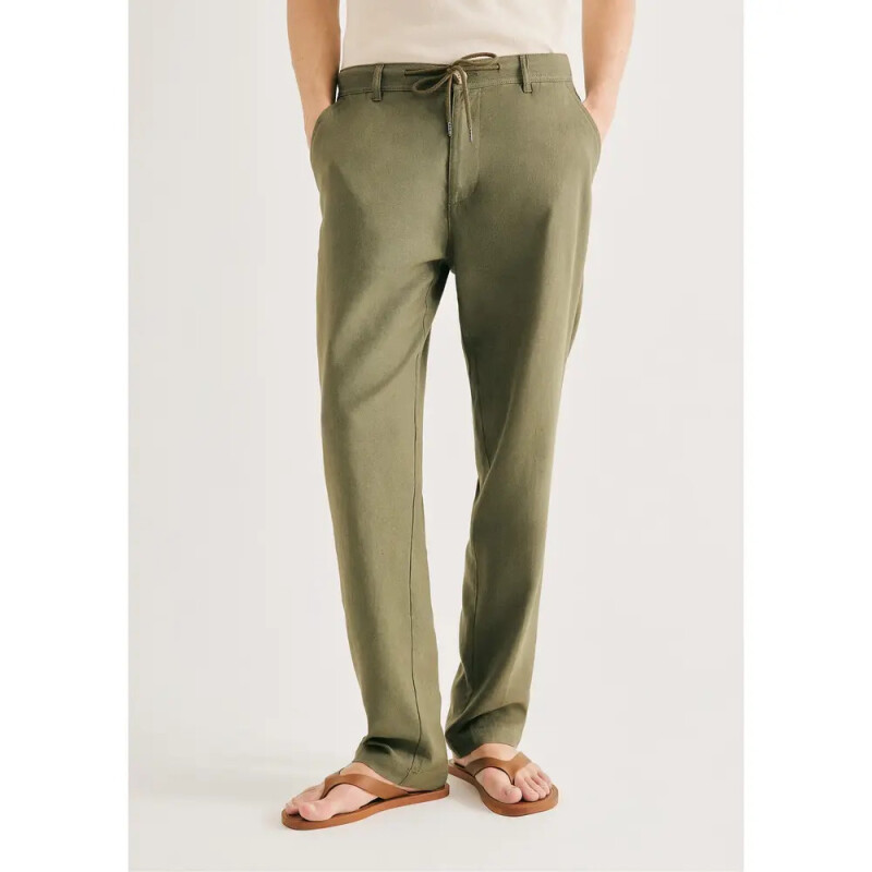 CALCA MASC ADULTO OLIVA MEDIO