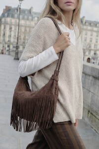 Chaleco Escote En V Mocha