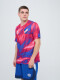REMERA PRESS Nacional Hombre Rojo, Azul Marino, Blanco