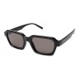 Lentes De Sol Trend Cuadrado Negro/Negro