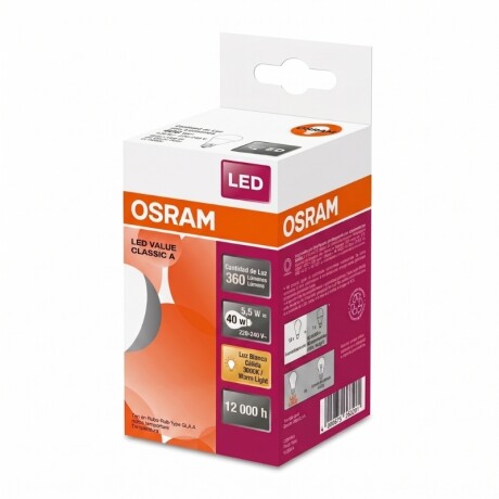 Lámpara LED OSRAM 5.5W Lámpara LED OSRAM 5.5W 3000K