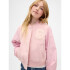 WOOL BOMBER PURE PINK