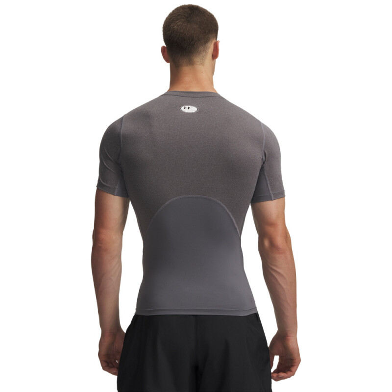 UA HG Armour Comp SS-WHT GRY-090
