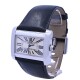 Cartier Tank Divan 2600 Quartz acero brazalete de cuero. Cartier Tank Divan 2600 Quartz acero brazalete de cuero.
